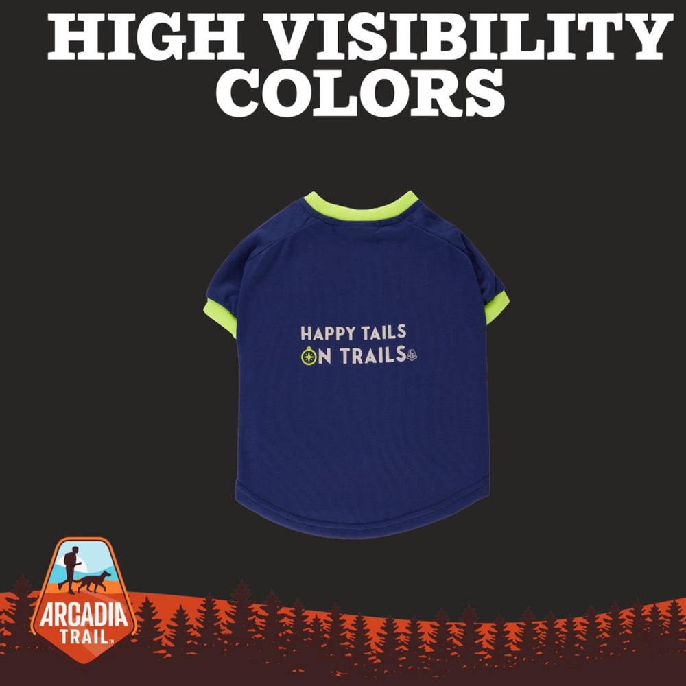 New Top Paw Icons Quick Dry high visibility dog shirt XS - Picture 4 of 11